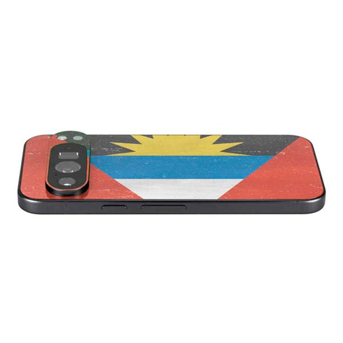 Antigua and Barbuda Flag Distressed Pixel 9 Pro XL Skin